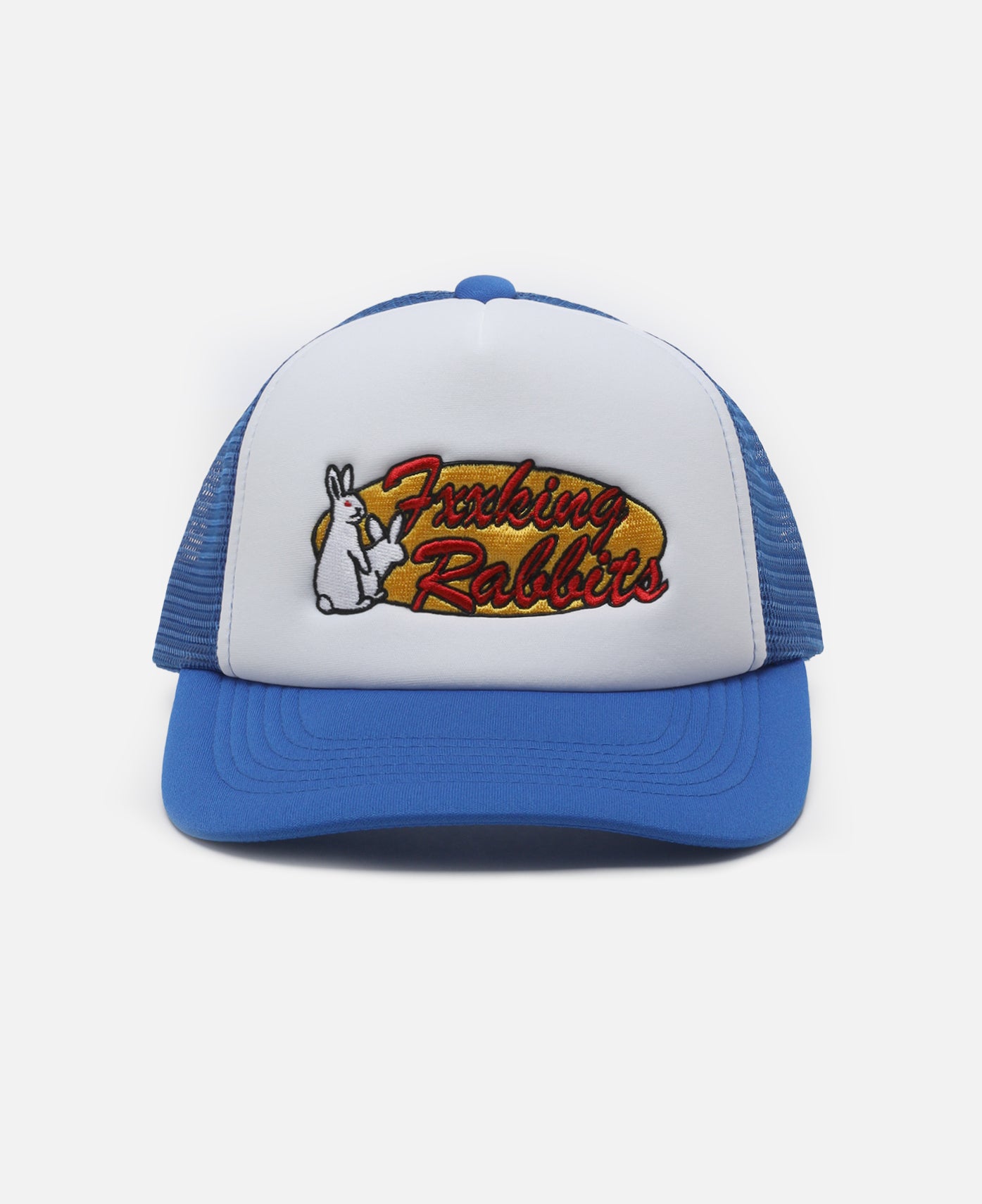 Retro Logo Mesh Cap (Blue)