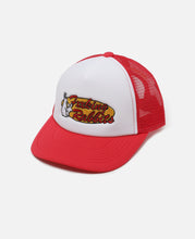 Retro Logo Mesh Cap (Red)