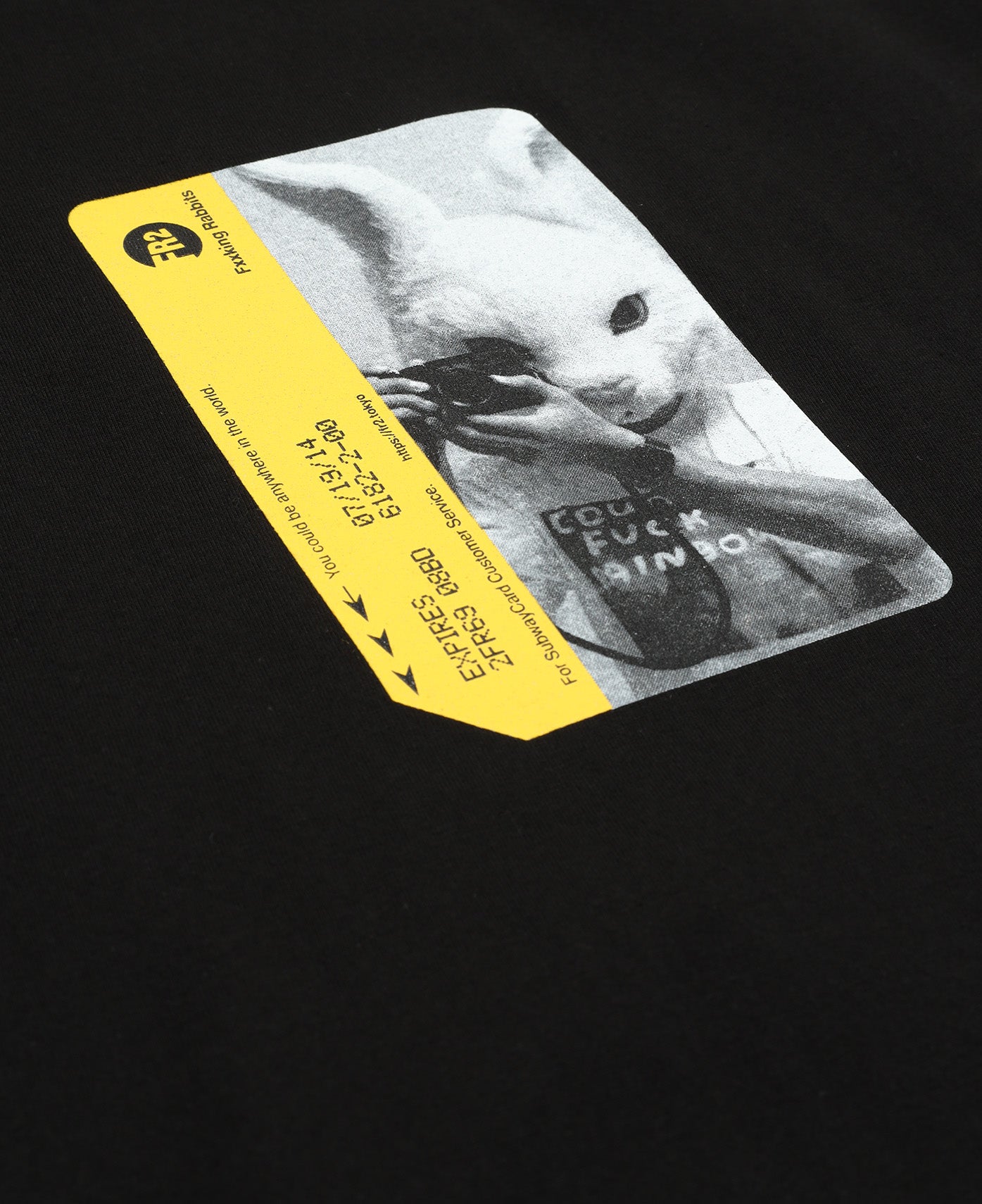 Rta Subway Card T-Shirt (Black)
