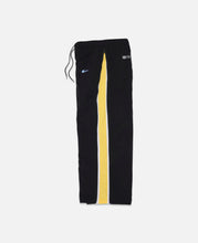 Switching Nylon Wide Pants (Black)