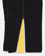 Switching Nylon Wide Pants (Black)
