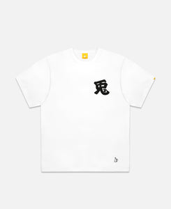 Tokyo City Souvenir Embroidery T-Shirt (White)