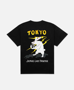 Tokyo Embroidery Souvenir T-Shirt (Black)