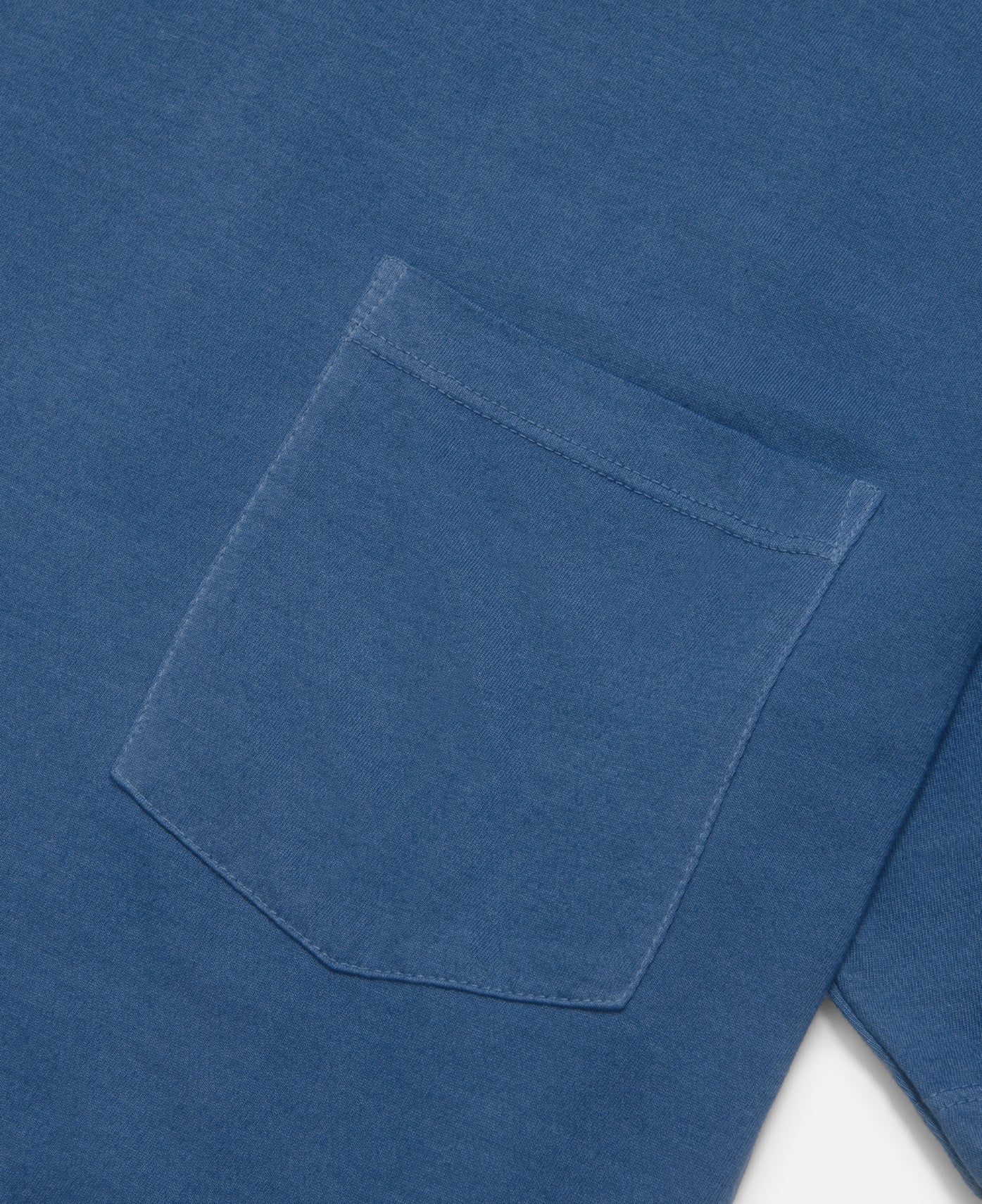 Clean Pocket Crew T-Shirt (Blue)