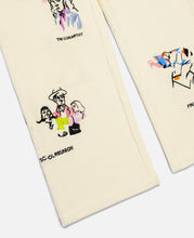 KidSuper Museum Embroidered Cordpants (Cream)