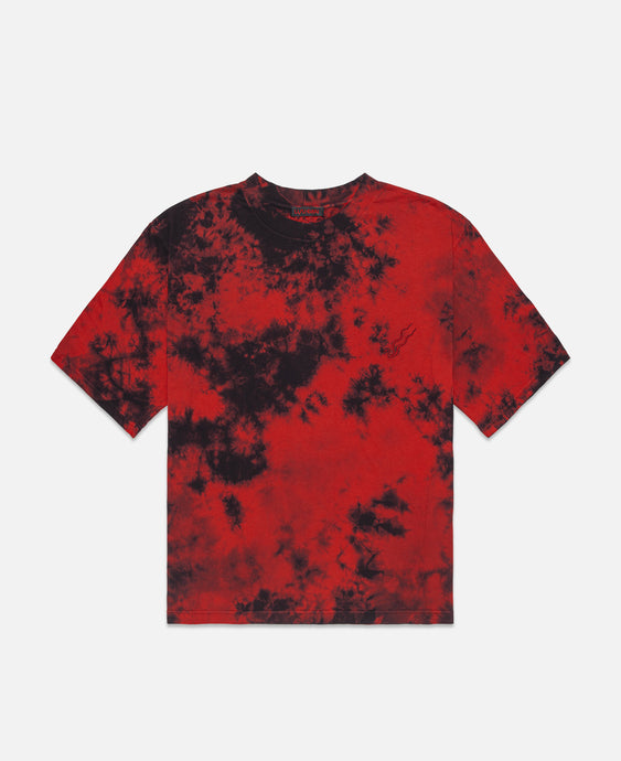 Unisex Bleached Ink T-Shirt (Red)