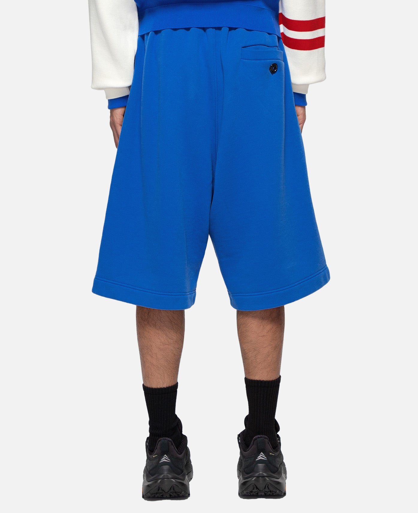 Oversized Sweat Shorts (Blue)
