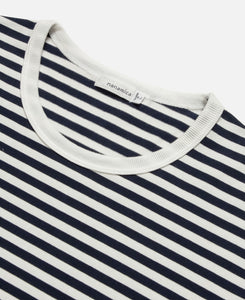 COOLMAX Stripe Jersey T-Shirt (Navy)