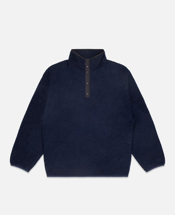 Pullover Mohair Sweater (Navy)