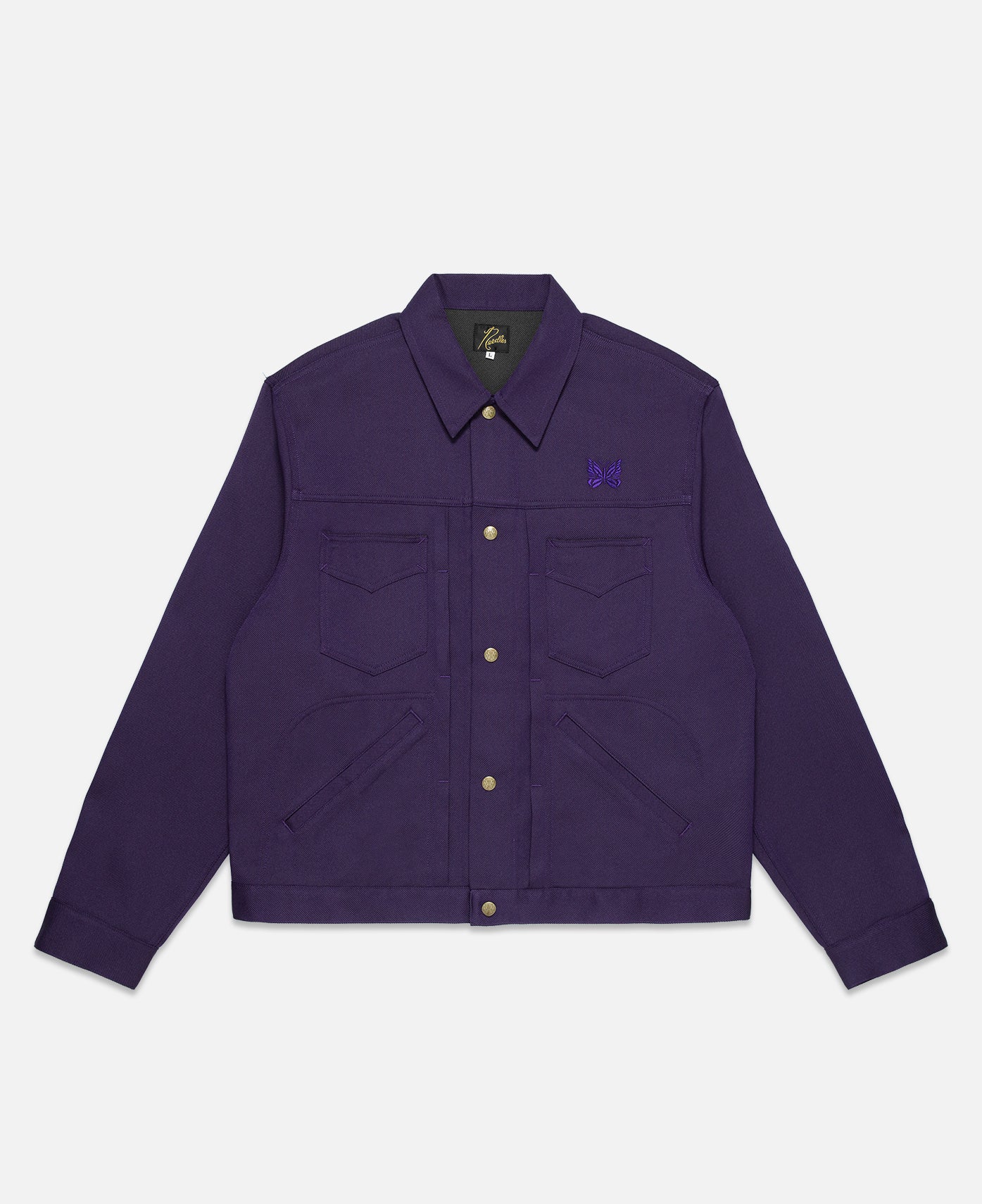 Penny Jean Jacket - Poly Twill (Purple)