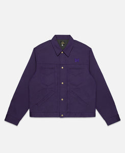 Penny Jean Jacket - Poly Twill (Purple)