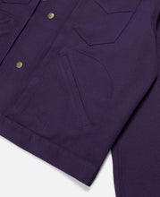 Penny Jean Jacket - Poly Twill (Purple)