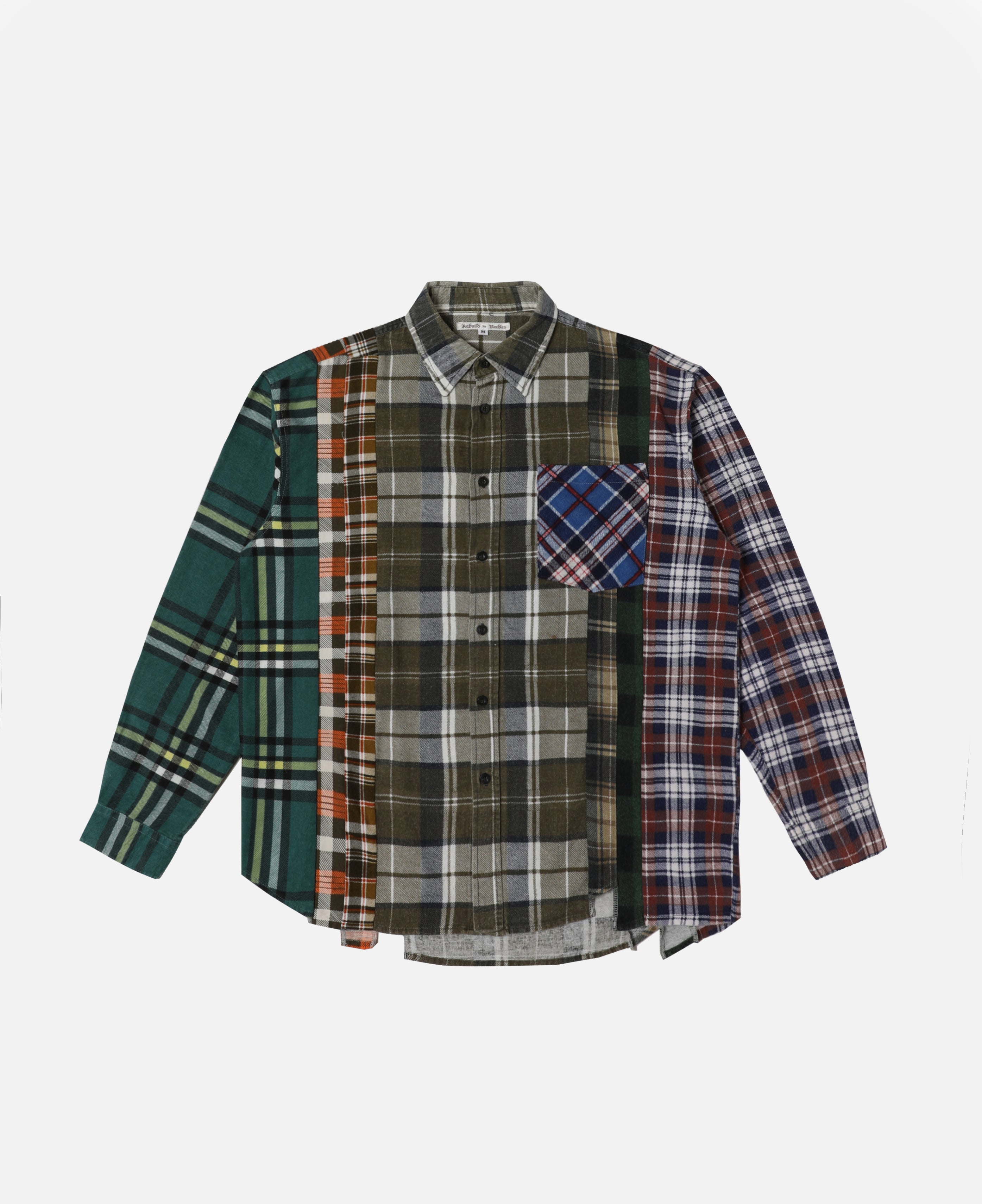 Flannel Shirt - 7 Cuts Shirt (Multi) (Size M)