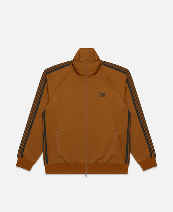 Track Jacket - Poly Smooth (Brown)