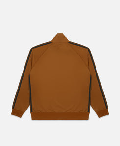 Track Jacket - Poly Smooth (Brown)