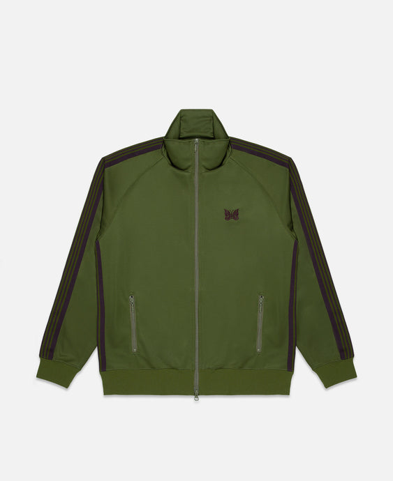 Track Jacket - Poly Smooth (Olive)