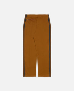 Track Pants - Poly Smooth (Brown)