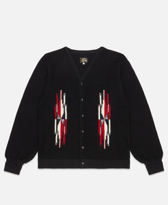 V-Neck Cardigan - Chimayo (Black)