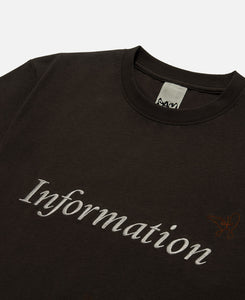 Info S/S T-Shirt (Brown)