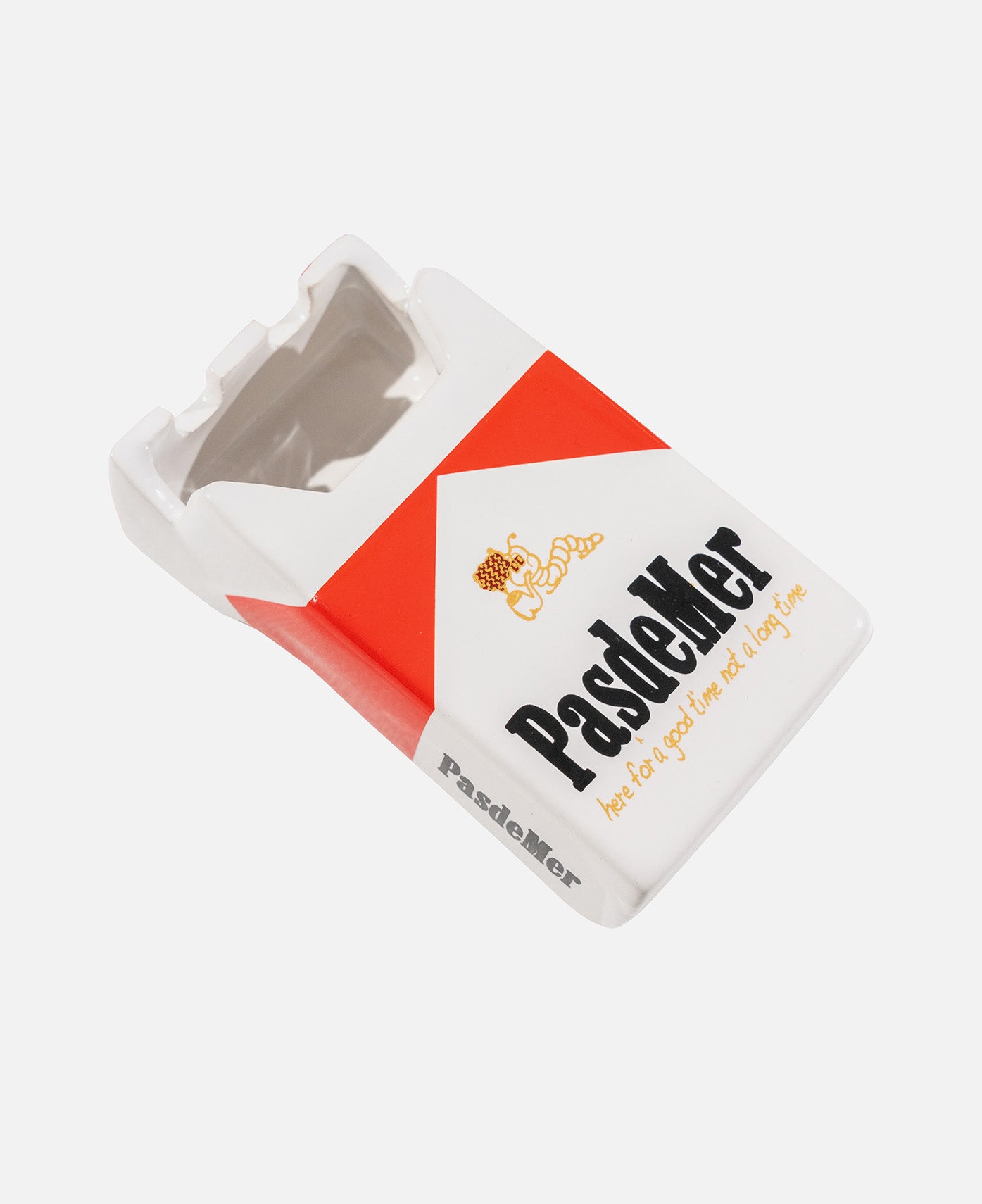 Not Long Time Ashtray (White)