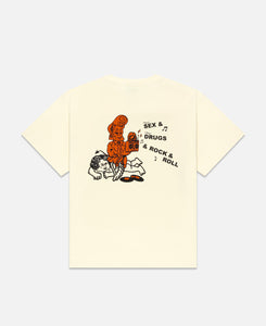 Sex Drugs T-Shirt (Cream)