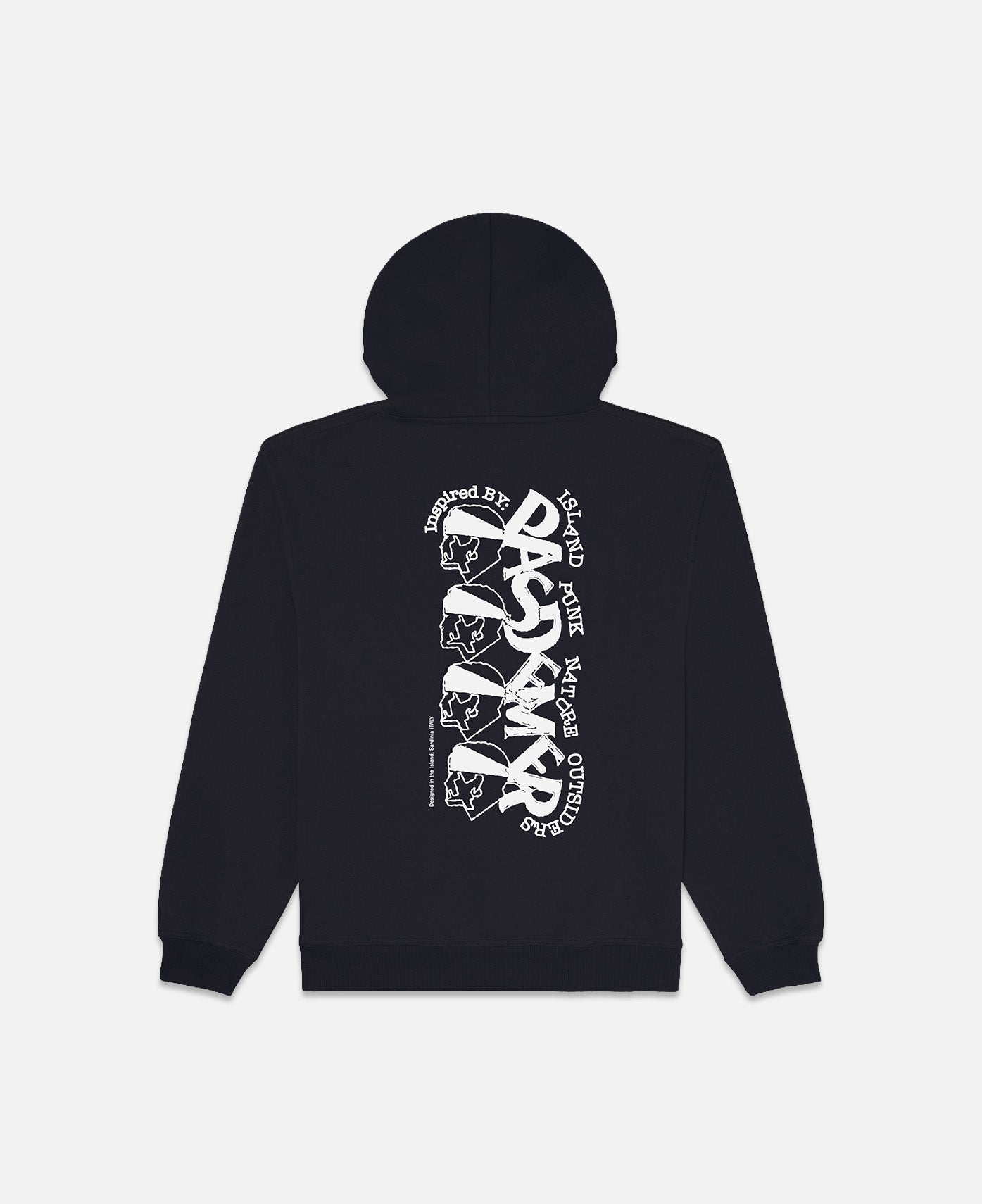 Stoned Island Hoodie (Black)