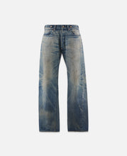 5 Pockets Damage Denim Pants (Blue)