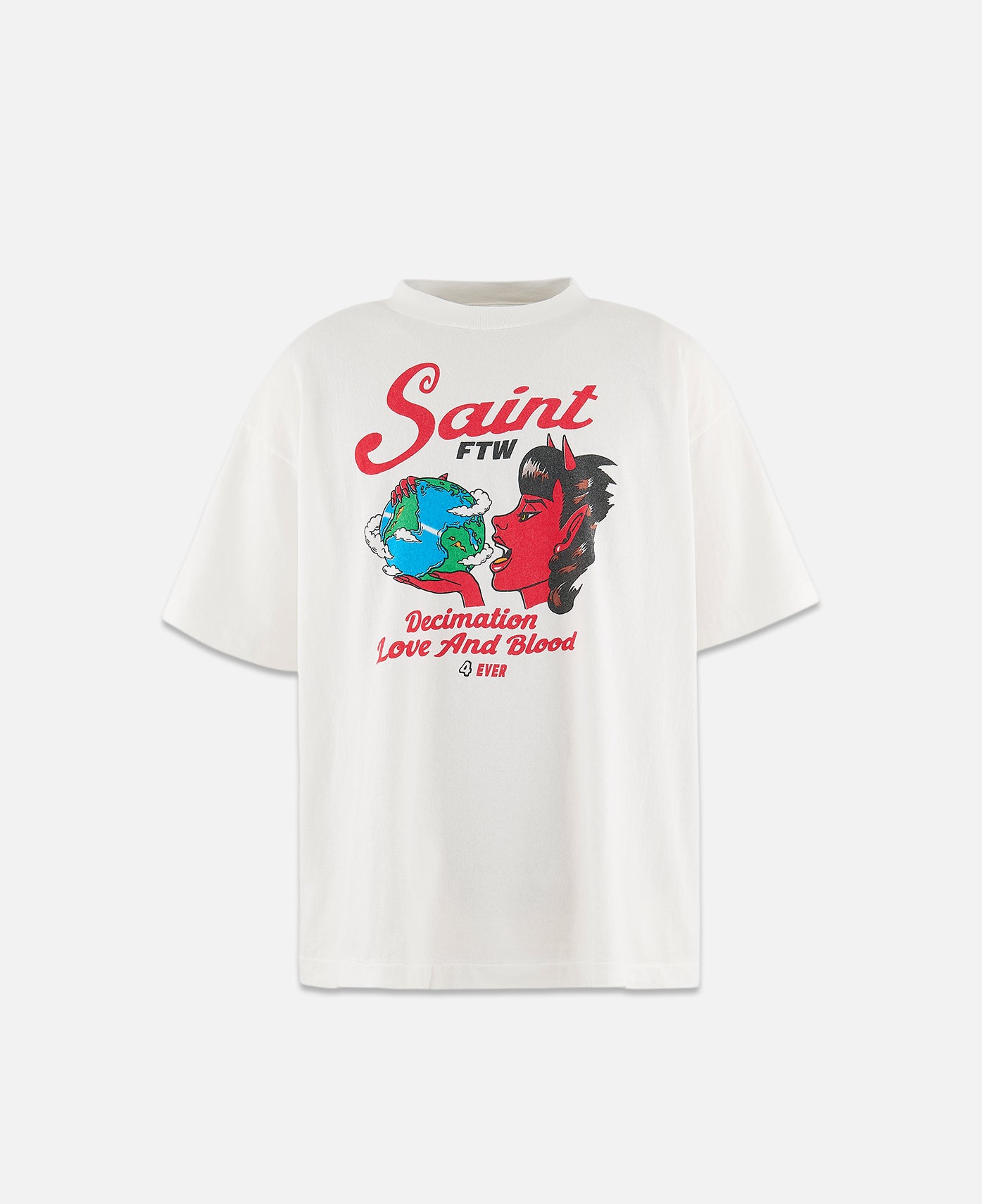 Saint Devil T-Shirt (White)