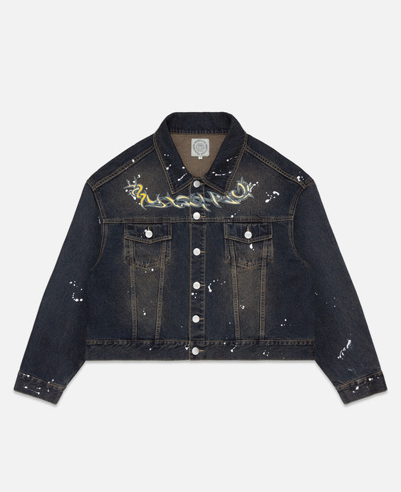 Solver Vintage Denim Jacket (Blue)