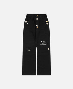 Bottle Cap Pants.1 (Black)