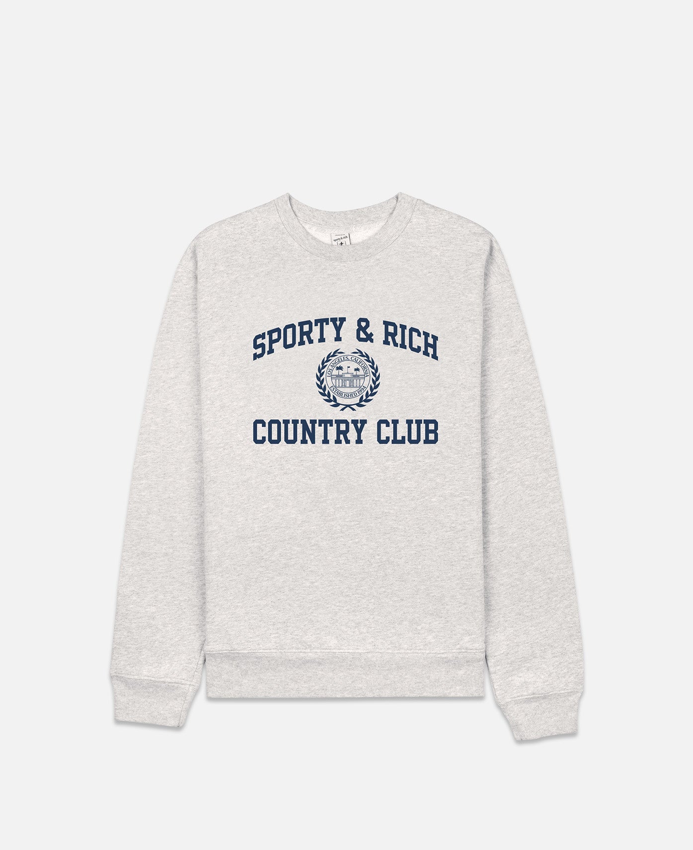 Varsity Crest Crewneck (Grey)