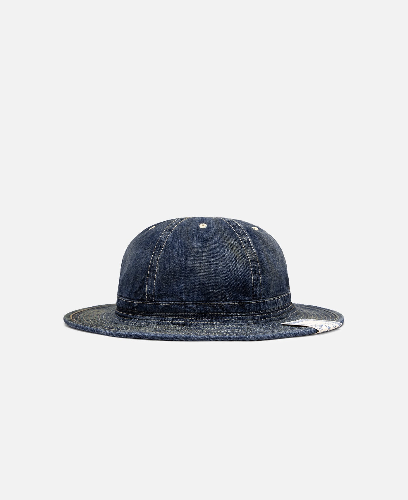 Vintage Denim Fatigue Hat (Blue)