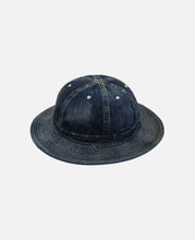 Vintage Denim Fatigue Hat (Blue)
