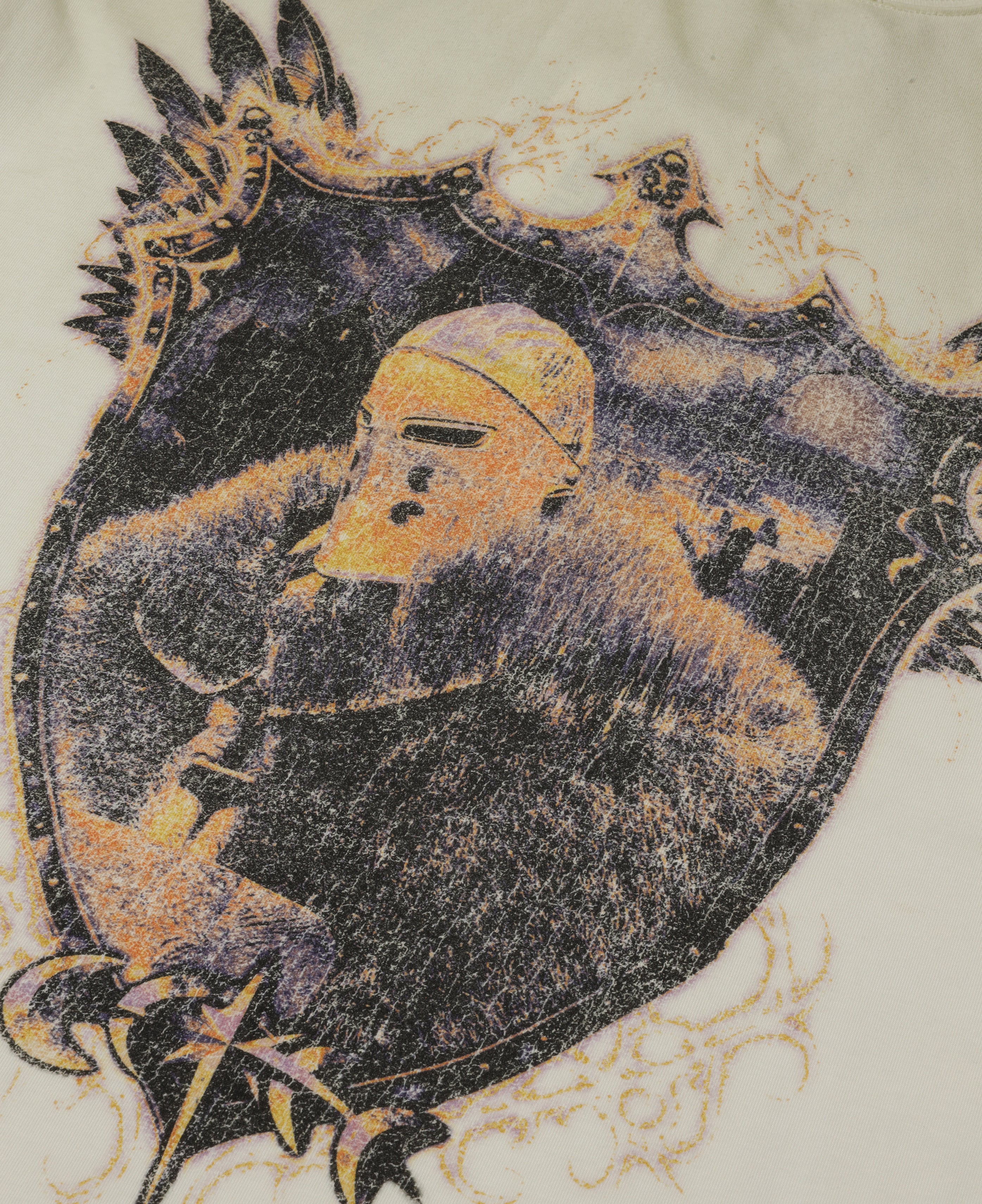 Luminous Dawn Astral Knight Destroyed T-Shirt (White)