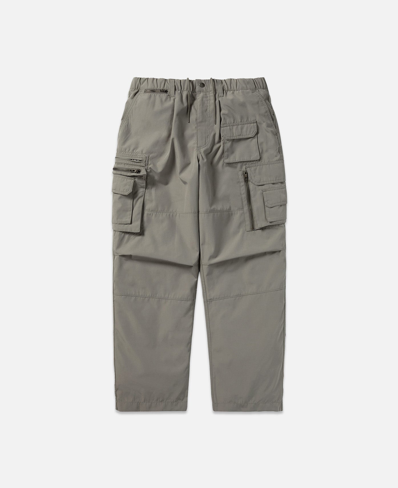 Crazy Multi Zip Pants (Khaki)