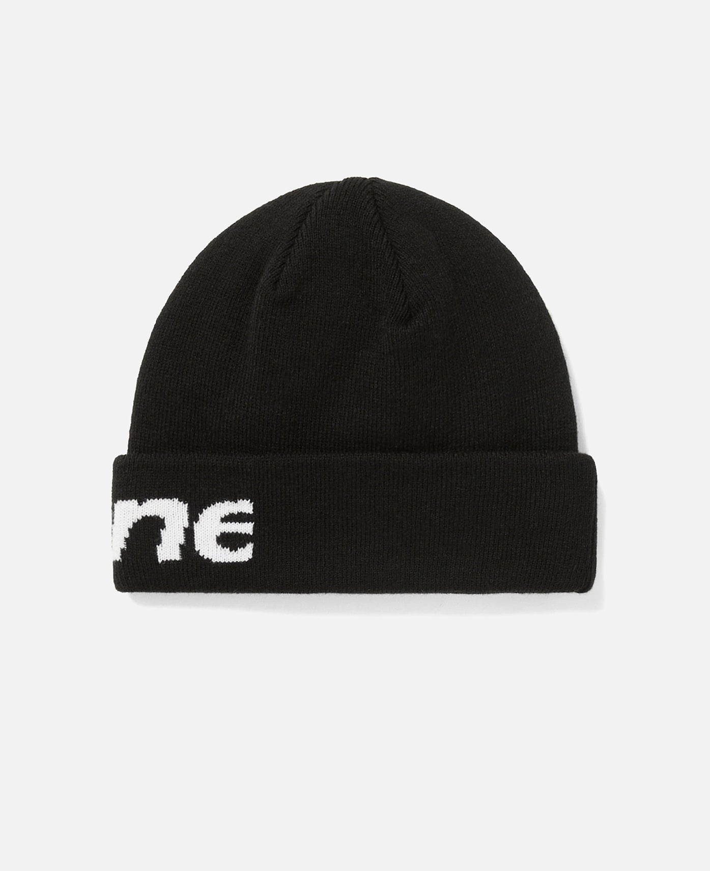 HSP-Logo Big Cuff Beanie (Black)