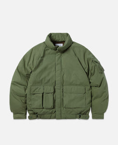 Multi Pocket Down Jacket (Green)