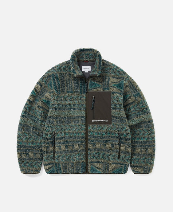 Sp Sherpa Fleece Jacket (Olive)