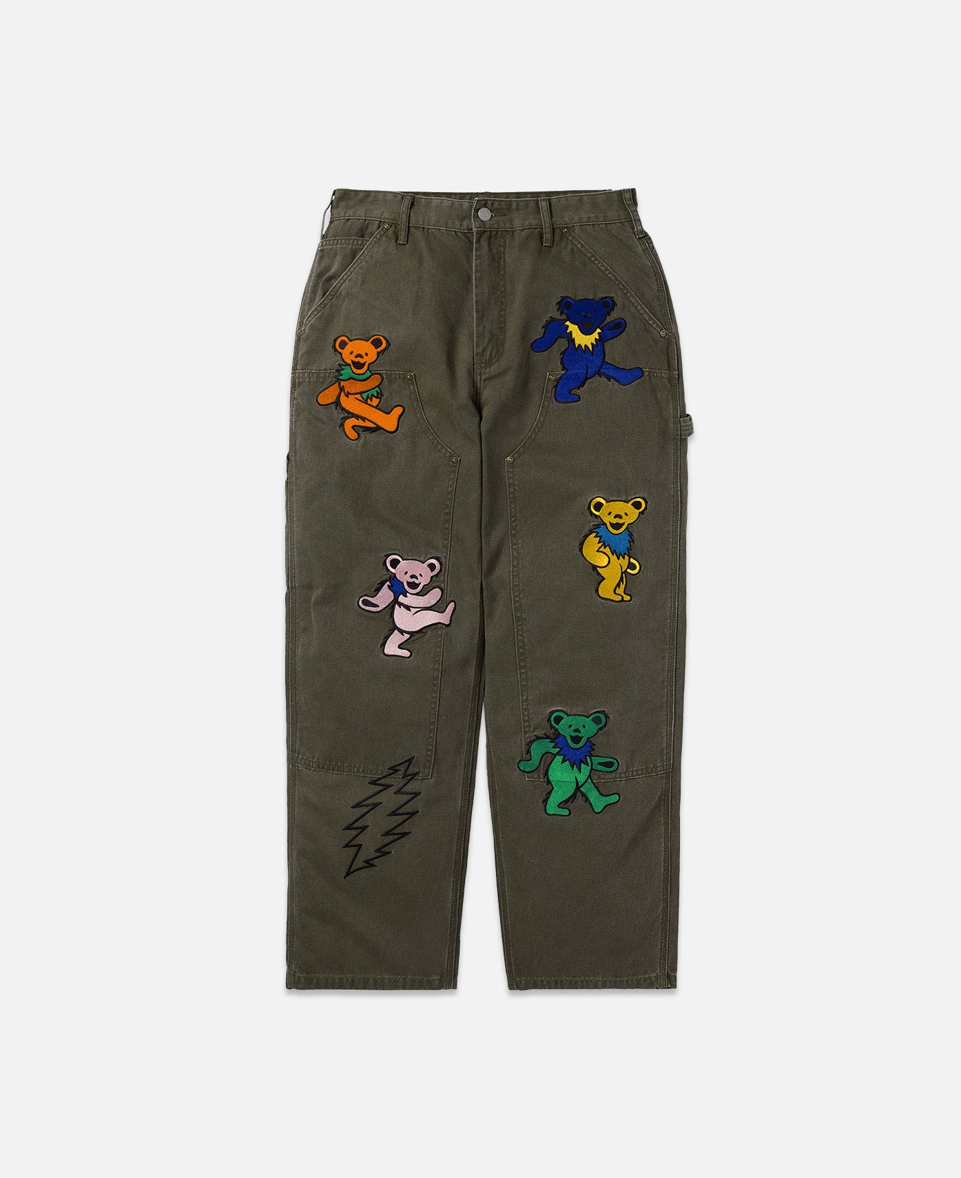 Lightning Carpenter Pants (Khaki)