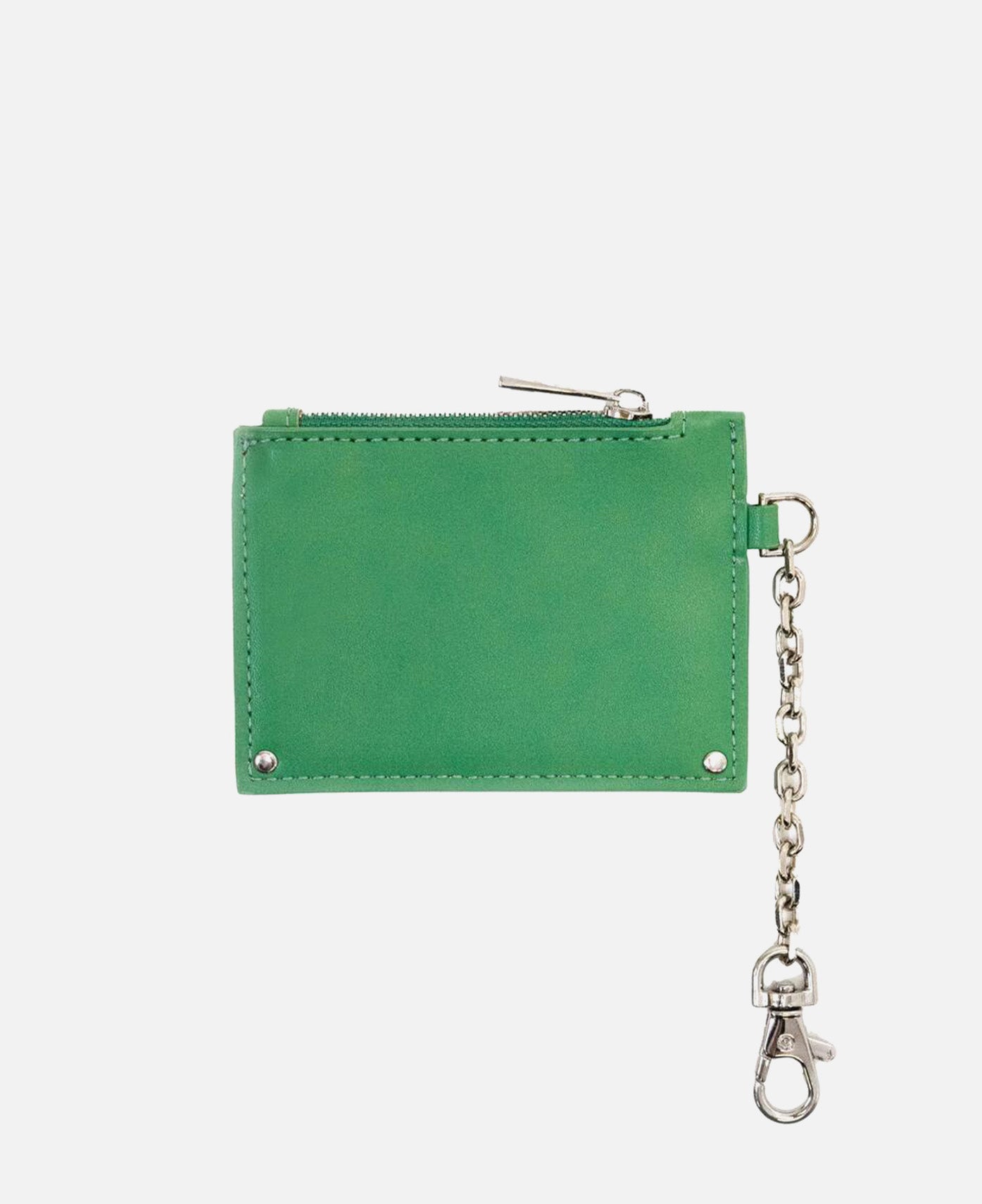 Heritage Logo Keychain Wallet (Green)