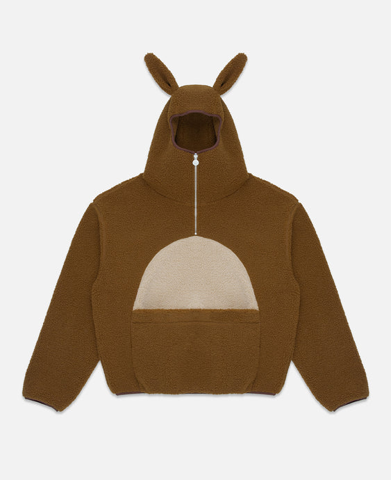 Kangaroo Fleece (Brown)