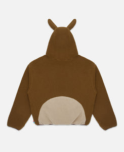 Kangaroo Fleece (Brown)