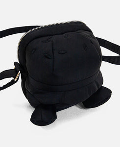 Nylon Plush Bag (Black)