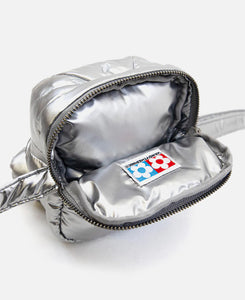 Nylon Plush Bag (Silver)