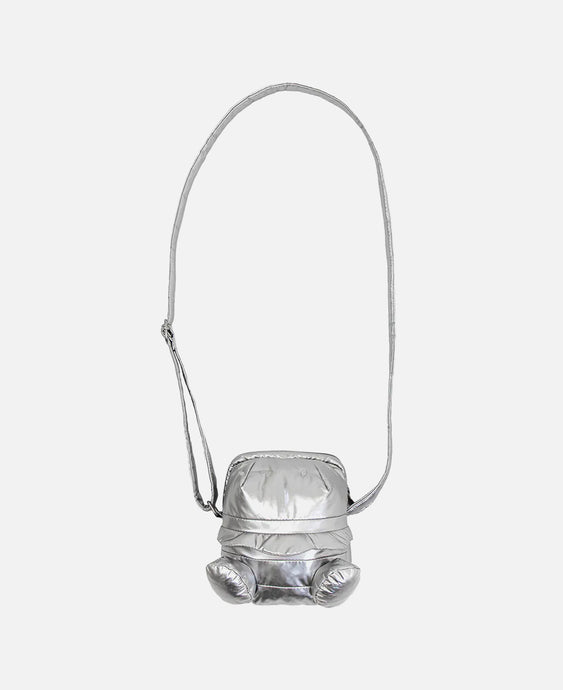 Nylon Plush Bag (Silver)