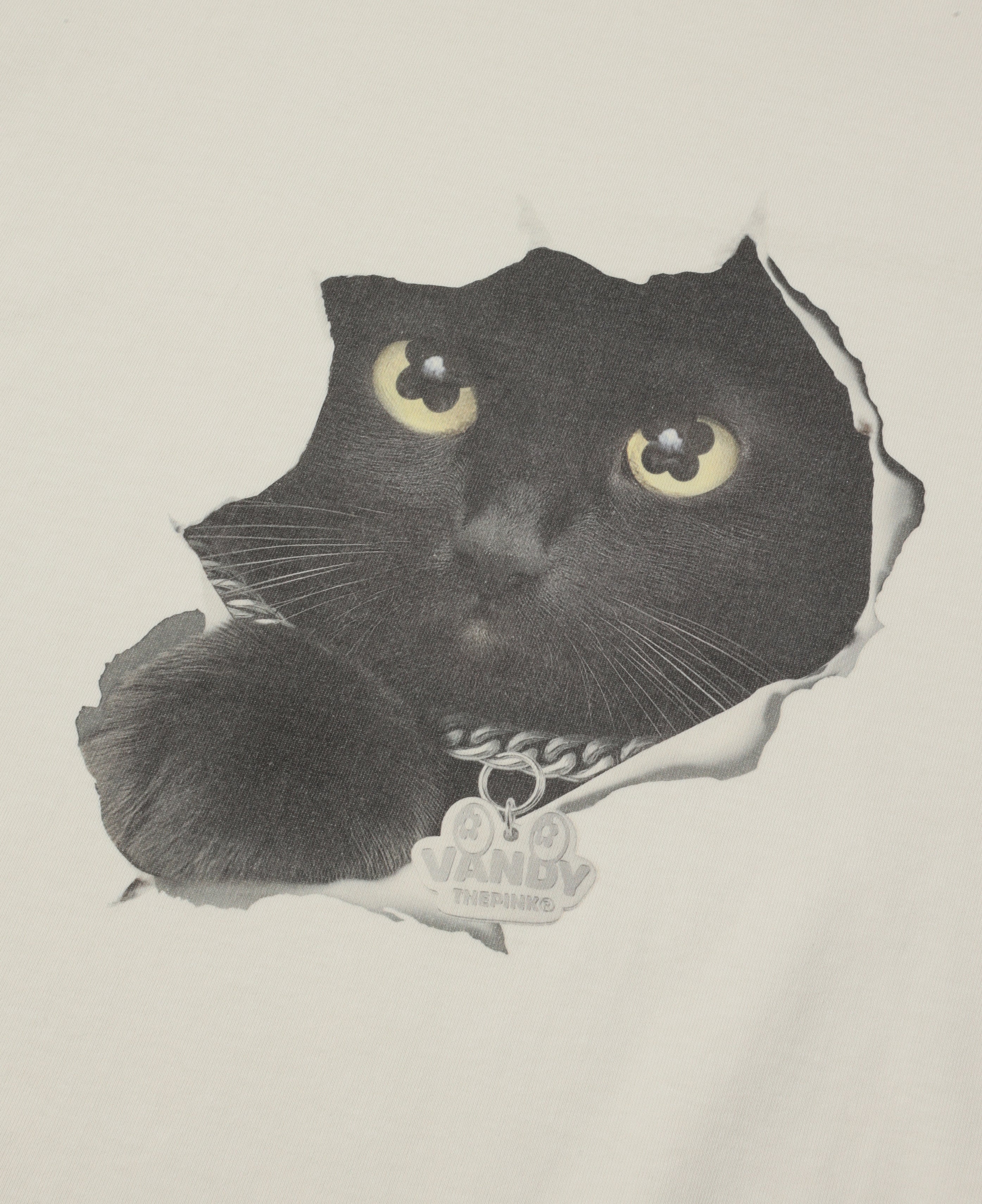 Cat T-Shirt (Off-White)