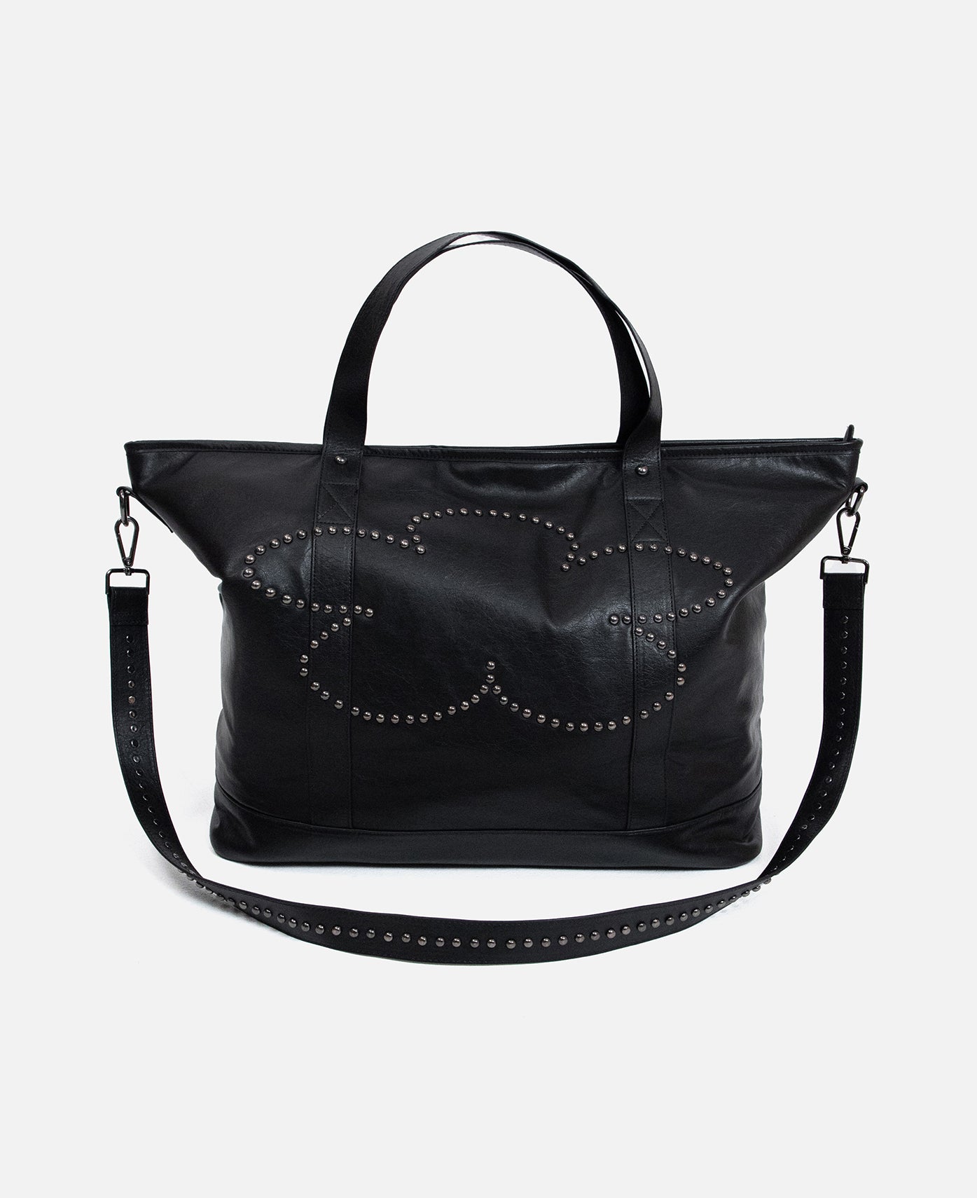 Studded Tote Bag (Black)