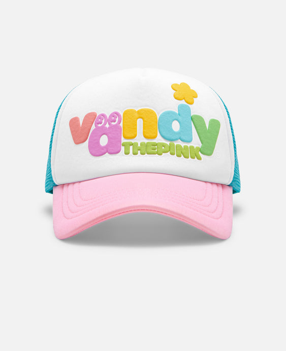 VTP Cartoon Trucker Hat (Pink)