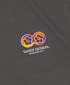 VTP Flower Logo Digital T-Shirt (Black)