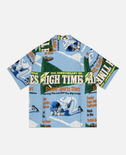 Hightimes / S/S Hawaiian Shirt (Type-4) (Blue)